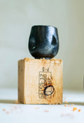 Baobab pinch face Espresso Cup - Black