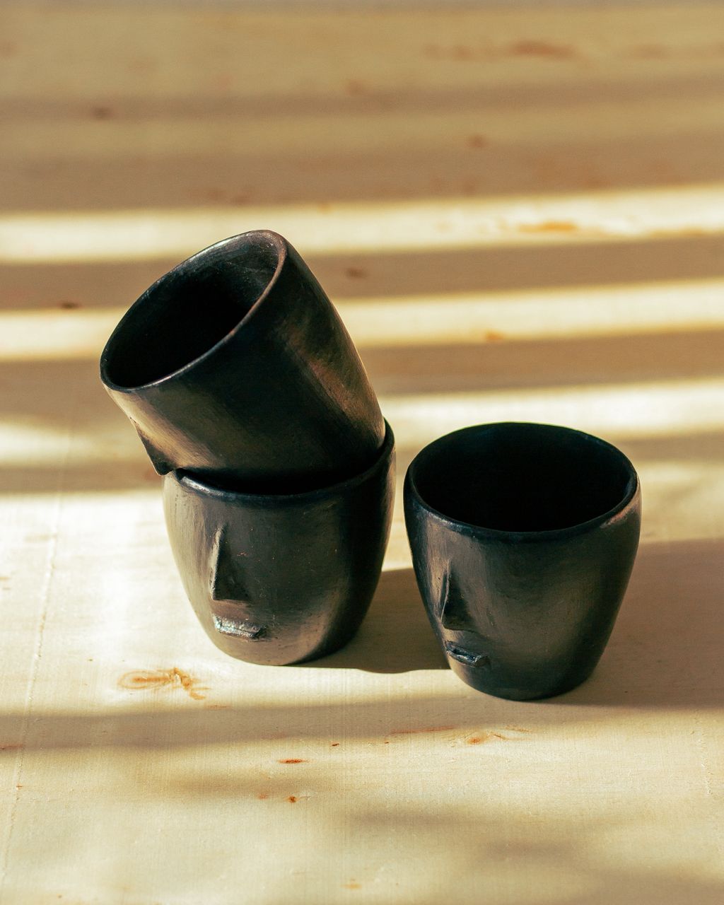 Baobab round face Espresso Cup - Black